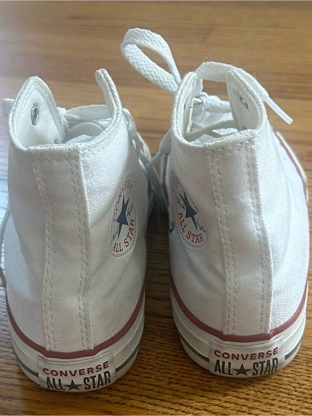 Converse White High Top Sneakers